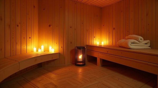 Découvrez le confort d'une sauna intérieur en bois scandinave